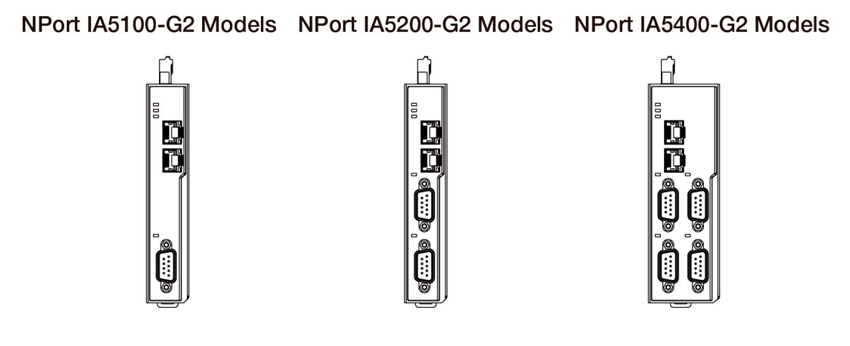 Модельный ряд преобразователей Moxa NPort IA5000-G2