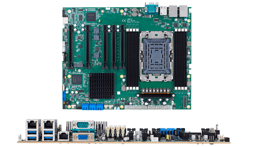 Применение материнской платы Axiomtek IMB701 в промышленных серверных стойках