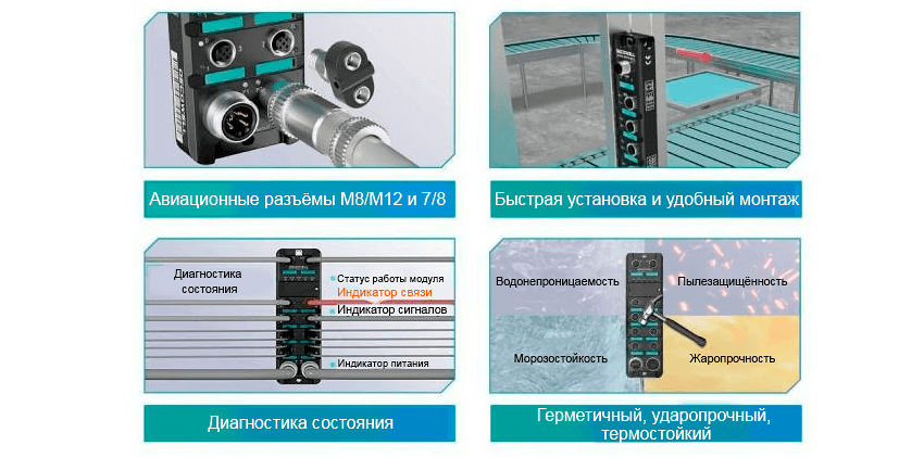 Модуль Decowell SD с защитой IP67 и поддержкой промышленных протоколов