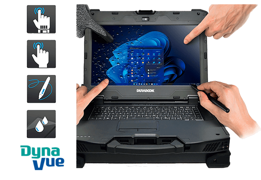 Durabook Z14I-HG использование на открытом воздухе