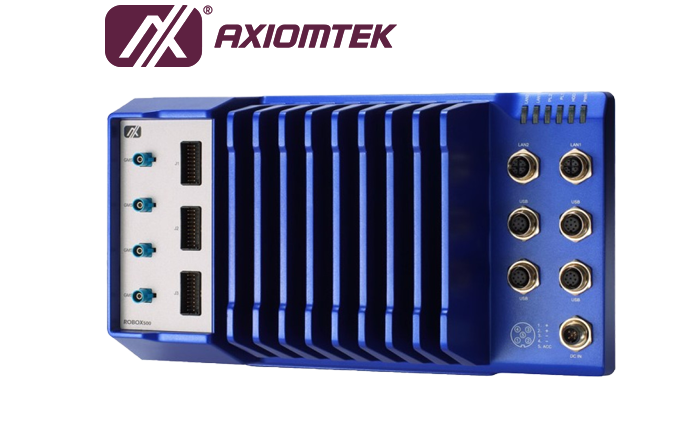 Контроллер Axiomtek ROBOX500 для автономных мобильных роботов (АМР) с высокой производительностью и множеством интерфейсов