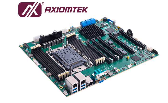 Материнская плата Axiomtek IMB701 - вид сверху