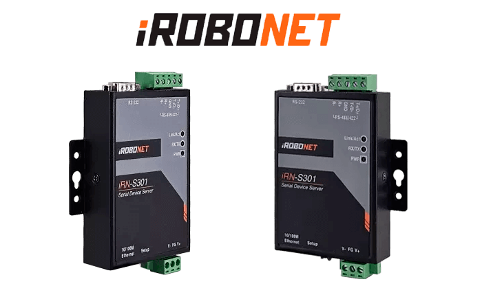 Внешний вид промышленного Ethernet-сервера последовательных интерфейсов iRN-S301