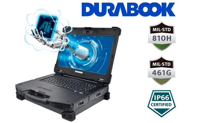 Durabook Z14I-HG общий вид спереди