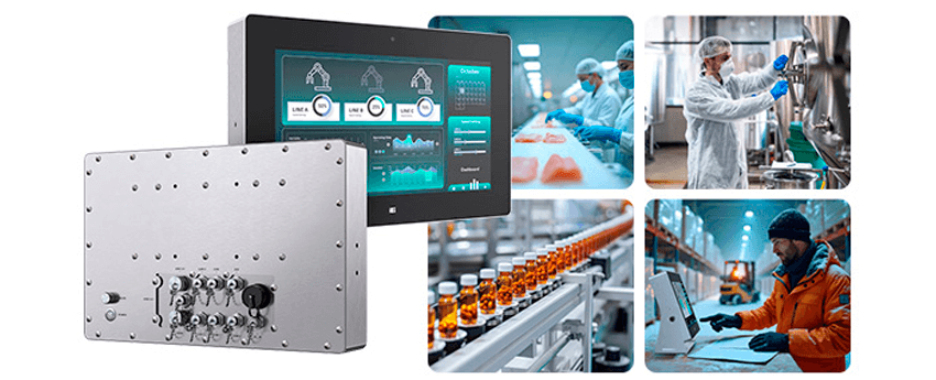 Защищенные панельные компьютеры IEI серии SHIELD из нержавеющей стали
