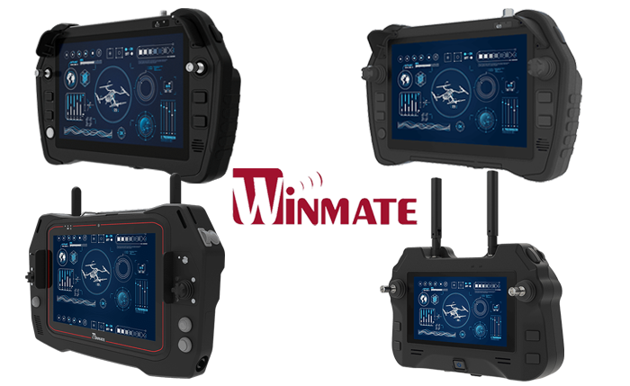 Контроллер управления AGV и роботами Winmate в промышленной среде