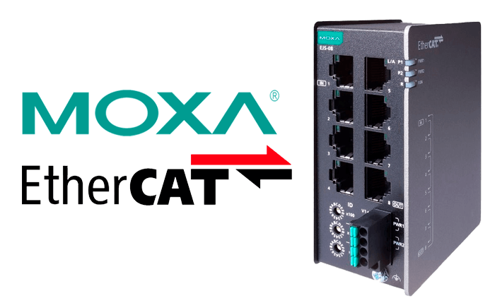 Промышленный коммутатор EtherCAT MOXA EJS-08