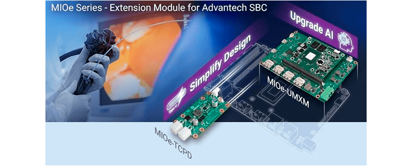 Модули расширения MIOe-UMXM и MIOe-TCPD для MIO-5379