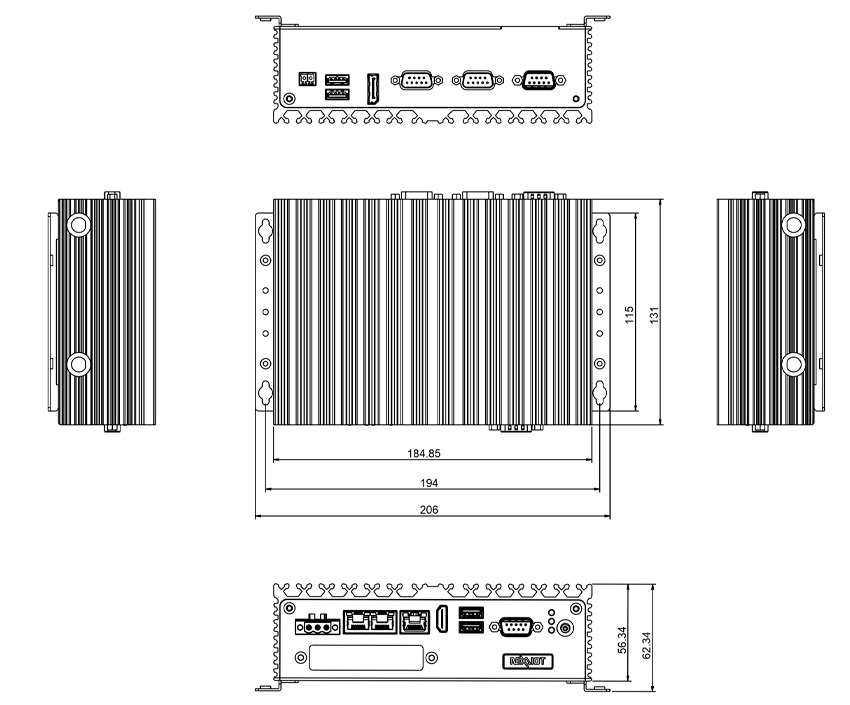 NEXCOM NISE 110 разъем питания диапазон рабочих температур