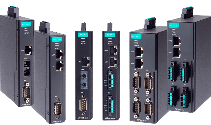 Технические характеристики и сертификаты Moxa NPort IA5000-G2