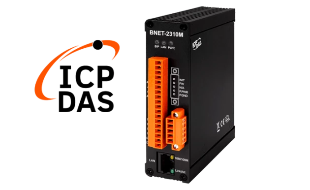 ICP DAS BNET-2310M — многофункциональный модуль ввода/вывода для BACnet/IP-систем автоматизации зданий