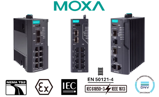 Новое поколение промышленных маршрутизаторов MOXA серии EDR