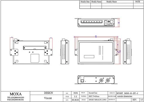 NPort 5650-8-DT-J w/o adaptor