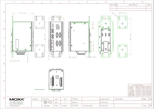 NPort S9450I-2S-ST-HV-T
